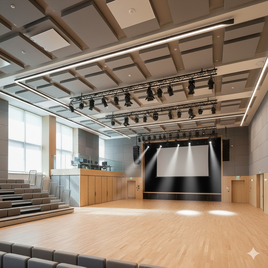 Multipurpose Hall Design — Designing for Flexibility and Performance